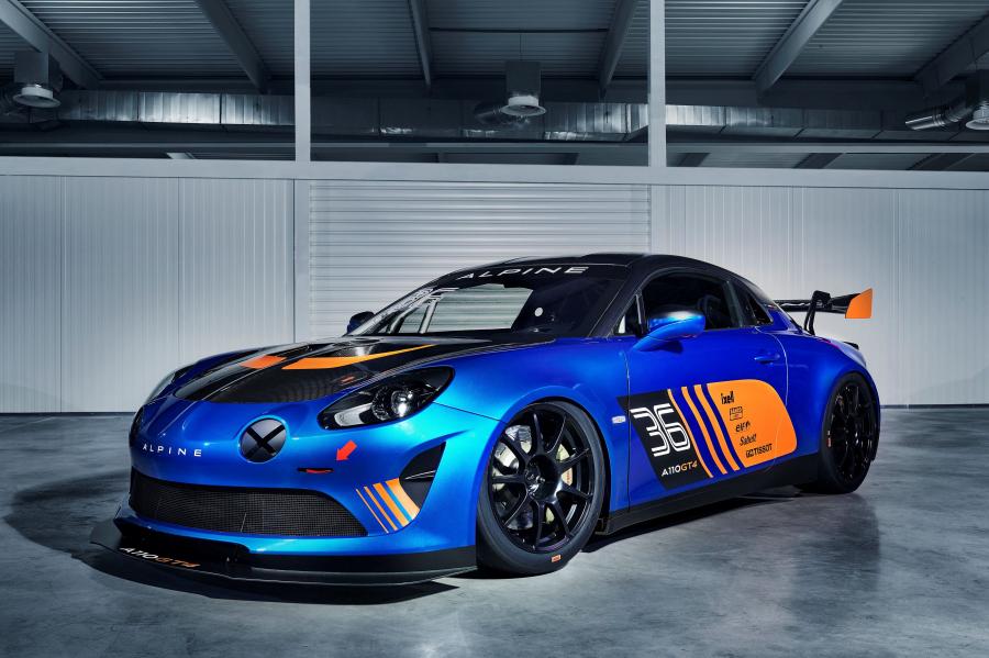  Alpine A110 GT4 2018 года  (фото 1 из 14)